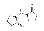 1,1'-(Ethyliden)bis(2-pyrrolidinon) Structure