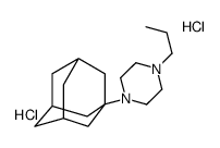 1-(1-adamantyl)-4-propylpiperazine,dihydrochloride Structure