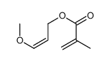 3-methoxyprop-2-enyl 2-methylprop-2-enoate Structure