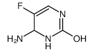 2(1H)-Pyrimidinone,4-amino-5-fluoro-3,4-dihydro-(9CI) Structure