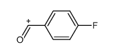 4-Fluorobenzoyliumion Structure