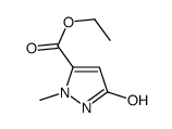 ETHYL 2-METHYL-5-OXO-2,5-DIHYDRO-1H-PYRAZOLE-3-CARBOXYLATE Structure