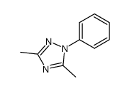 3,5-dimethyl-1-phenyl-1H-1,2,4-triazole结构式