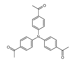1,1',1''-(次氮基三(苯-4,1-二基))三乙酮结构式