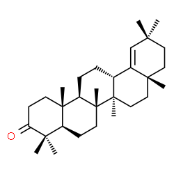 Oleana-18-ene-3-one Structure