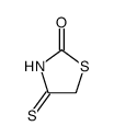 2-oxo-4-thioxothiazolidine结构式