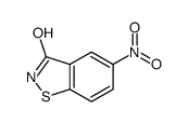5-nitro-1,2-benzothiazol-3-one Structure