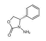 (S)-3-amino-4-phenyl-2-oxazolidinone结构式