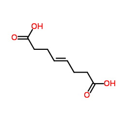 Oct-4-enedioic acid Structure