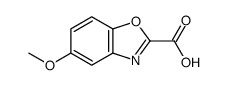 5-甲氧基苯并[d]噁唑-2-羧酸结构式