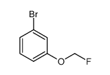 1-bromo-3-(fluoromethoxy)benzene结构式