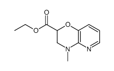 ethyl 4-methyl-2,3-dihydropyrido[3,2-b][1,4]oxazine-2-carboxylate结构式