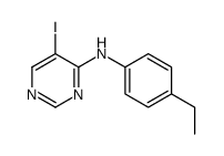 N-(4-ethylphenyl)-5-iodopyrimidin-4-amine Structure