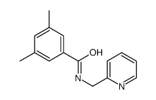 N-(2-picolyl)-3,5-dimethylbenzamide structure