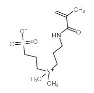 (3-(甲基丙烯酰氨基)丙基)二甲基(3-硫代丙基)氢氧化铵内盐结构式