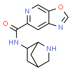 Oxazolo[5,4-c]pyridine-6-carboxamide, N-2-azabicyclo[2.2.1]hept-6-yl- (9CI)结构式