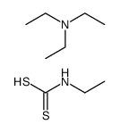 triethylamine ethylcarbamodithioate Structure