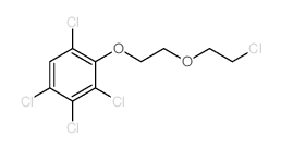Benzene,1,2,3,5-tetrachloro-4-[2-(2-chloroethoxy)ethoxy]-结构式