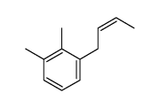 BENZENE,1-(2-BUTENYL)-2,3-DIM结构式