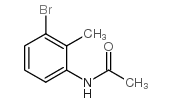 N-(3-溴-2-甲基苯基)乙酰胺结构式