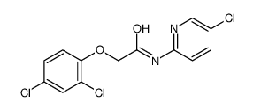 N-(5-chloropyridin-2-yl)-2-(2,4-dichlorophenoxy)acetamide Structure