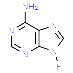 9H-Purin-6-amine,9-fluoro-(9CI) structure