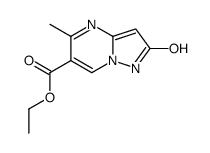 ethyl 2-hydroxy-5-methylpyrazolo[1,5-a]pyrimidine-6-carboxylate Structure