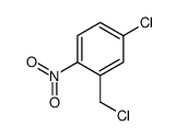 4-Chloro-2-(chloromethyl)-1-nitrobenzene结构式