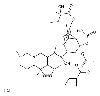 Protoveratrine A hydrochloride结构式