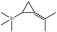 Silane, trimethyl[(1-methylethylidene)cyclopropyl]-结构式