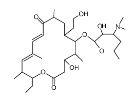 12,13-de-epoxy-12,13-dehydro-20-dihydrorosaramicin Structure