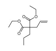 2-Propenylpropylpropanedioic Acid Diethyl Ester结构式