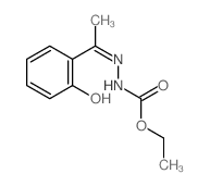 ethyl N-[[(1Z)-1-(6-oxo-1-cyclohexa-2,4-dienylidene)ethyl]amino]carbamate structure