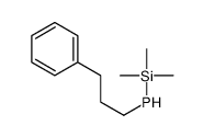 3-phenylpropyl(trimethylsilyl)phosphane Structure