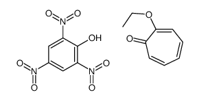2-ethoxycyclohepta-2,4,6-trien-1-one,2,4,6-trinitrophenol结构式