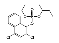 butan-2-yl (2,4-dichloronaphthalen-1-yl) ethyl phosphate Structure