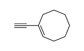 Cyclooctene, 1-ethynyl- (9CI)结构式