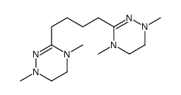 3-[4-(1,4-dimethyl-5,6-dihydro-1,2,4-triazin-3-yl)butyl]-1,4-dimethyl-5,6-dihydro-1,2,4-triazine Structure