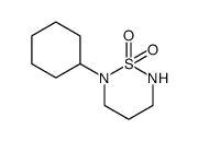 2-cyclohexyl-1,2,6-thiadiazinane-1,1-dioxide Structure