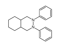 2,3-diphenyl-1,4,4a,5,6,7,8,8a-octahydrophthalazine Structure