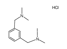 1,1'-(1,3-phenylene)bis(N,N-dimethylmethanamine) hydrochloride结构式
