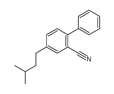 4-Iso-Pentyl-Biphenylcarbonitrile结构式