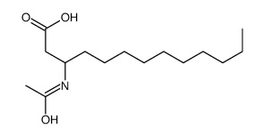 3-acetamidotridecanoic acid Structure