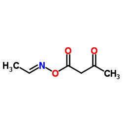 Acetaldehyde, O-(1,3-dioxobutyl)oxime, (1E)- (9CI) Structure