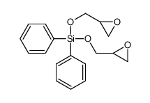 bis(oxiran-2-ylmethoxy)-diphenylsilane结构式