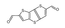 bisthieno[3,2-b:2',3'-d]thiophene-2,6-dicarbaldehyde Structure