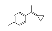 1-(1-cyclopropylideneethyl)-4-methylbenzene结构式