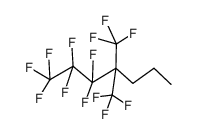 1,1,1,2,2,3,3-heptafluoro-4,4-bis-trifluoromethyl-heptane Structure