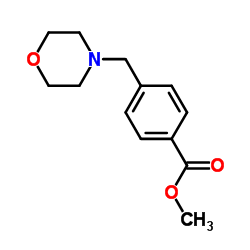 4-(吗啉甲基)苯甲酸甲酯结构式