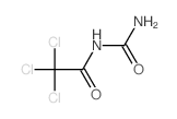 N-carbamoyl-2,2,2-trichloroacetamide结构式